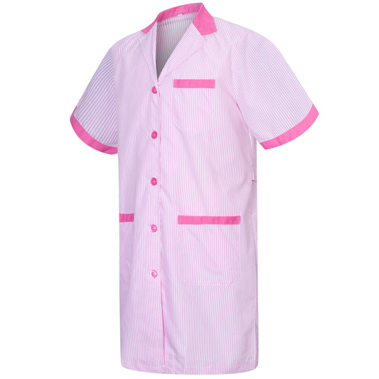 Bata de Laboratorio Raya manga corta T8162 - MISEMIYA Vestuario Laboral