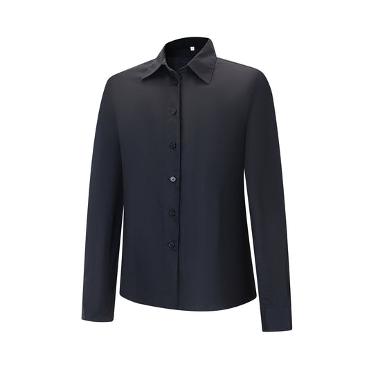 CAMISA CAMARERA MUJER CON MANGAS LARGAS - UNIFORME HOSTELERIA MUJER - S826