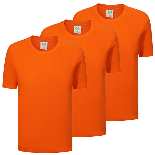 Paquete de 3 Unidades - Camiseta con Mangas Cortas 100% Algodón 3-TS150 - MISEMIYA Uniformes de Trabajo