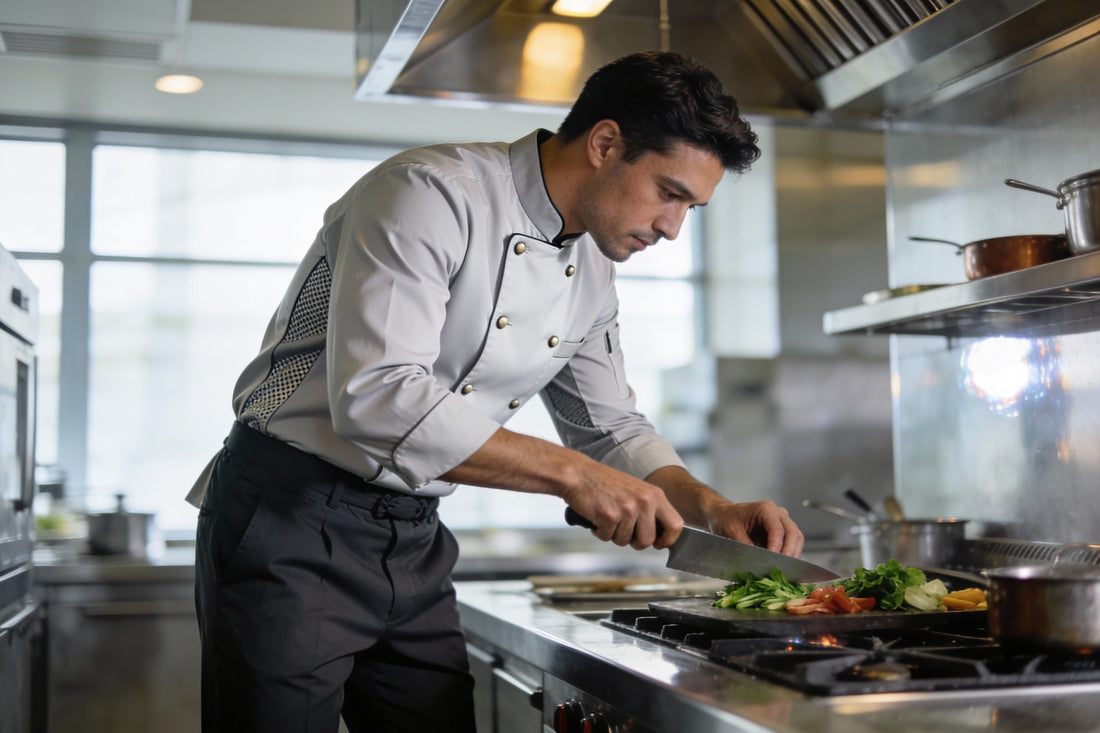 Uniformes de Cocina para Hombres: Guía Completa de Chaquetas y Pantalones Profesionales 2026