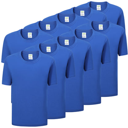 Paquete de 10 Unidades - Camiseta con Mangas Cortas 100% Algodón   10-TS150 - MISEMIYA Uniformes de Trabajo