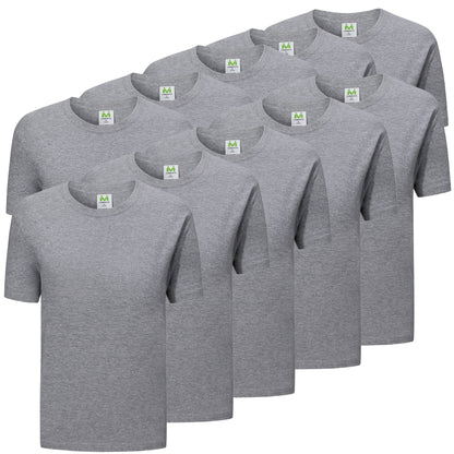 Paquete de 10 Unidades - Camiseta con Mangas Cortas 100% Algodón   10-TS150 - MISEMIYA Uniformes de Trabajo