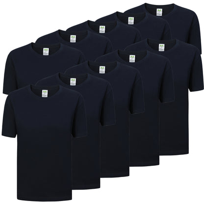 Paquete de 10 Unidades - Camiseta con Mangas Cortas 100% Algodón   10-TS150 - MISEMIYA Uniformes de Trabajo