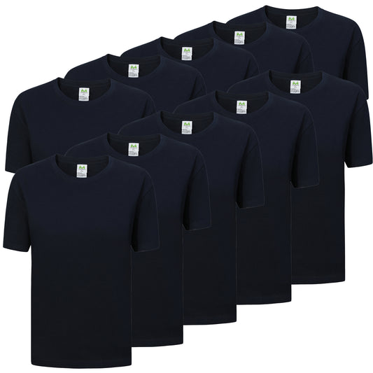 Paquete de 10 Unidades - Camiseta con Mangas Cortas 100% Algodón   10-TS150 - MISEMIYA Uniformes de Trabajo