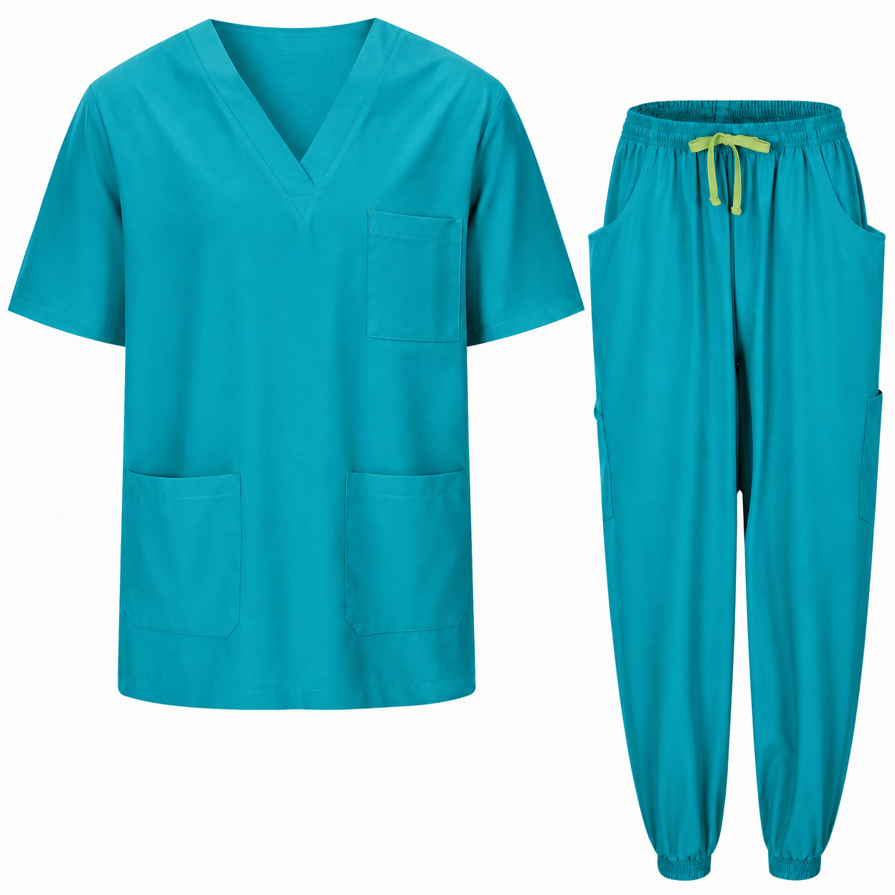 Uniforme Sanitario Unisex Elástico con Pantalón Jogger y 6 Bolsillos (94% Poliéster, 6% Spandex) - 1689-7969 - MISEMIYA Uniformes de Trabajo