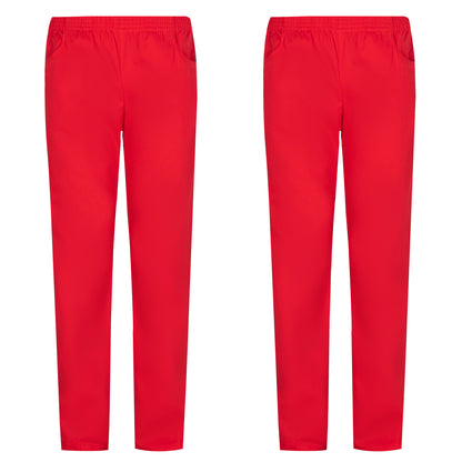 Paquete 2 Unidades - PANTALÓN SANITARIOS UNISEX CINTURA ELÁSTICA  - 2-8312 - MISEMIYA Uniformes de Trabajo
