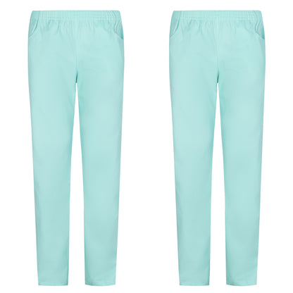 Paquete 2 Unidades - PANTALÓN SANITARIOS UNISEX CINTURA ELÁSTICA  - 2-8312 - MISEMIYA Uniformes de Trabajo