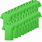 Paquete de 20 Unidades - Camiseta de Verano Ligera con Mangas Cortas 100% Algodón - 20-TS135