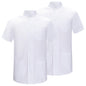 Pack 2 Unidades - Chaqueta Cocinero Hombre - Chaqueta de Chef Hombre - Uniforme Hosteleria - - Ref.843