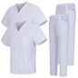 Pack * 2 Pcs - CASACA Y PANTALÓN SANITARIOS UNISEX UNIFORMES SANITARIOS MÉDICOS 2-817-8312