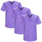 Pack 3 Pcs - CASACA SANITARIO UNISEX UNIFORMES SANITARIOS UNIFORME SANITARIO UNIFORME MEDICOS 