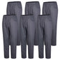 Pack 6 Pcs - PANTALÓN SANITARIOS UNISEX CINTURA ELÁSTICA UNIFORMEES SANITARIOS UNIFORMES MEDICOS UNFIROMES