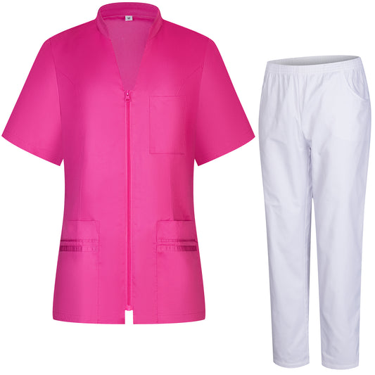 Uniforme Sanitario Mujer - CAMISA Y PANTALÓN SANITARIO PARA MUJER - Ropa de trabajo para mujer 712-8312