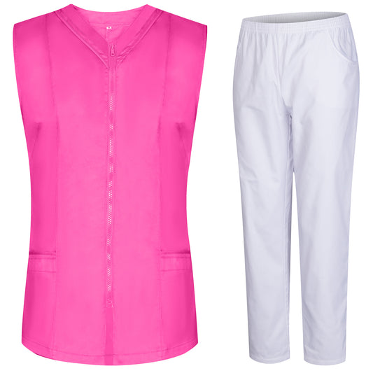 Uniforme Sanitario Mujer - CAMISA Y PANTALÓN SANITARIO PARA MUJER - Ropa de trabajo para mujer 818-8312