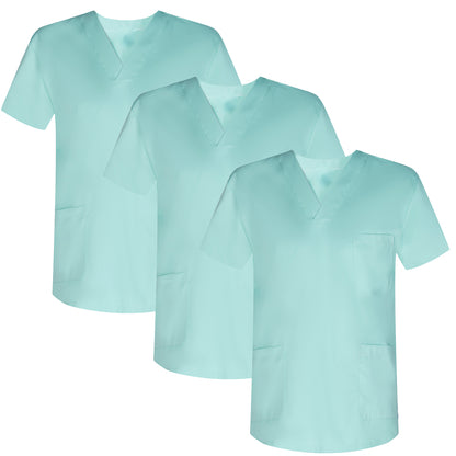 Paquete 3 Unidades - CASACA SANITARIO UNISEX UNIFORMES SANITARIOS 817 - MISEMIYA Uniformes de Trabajo