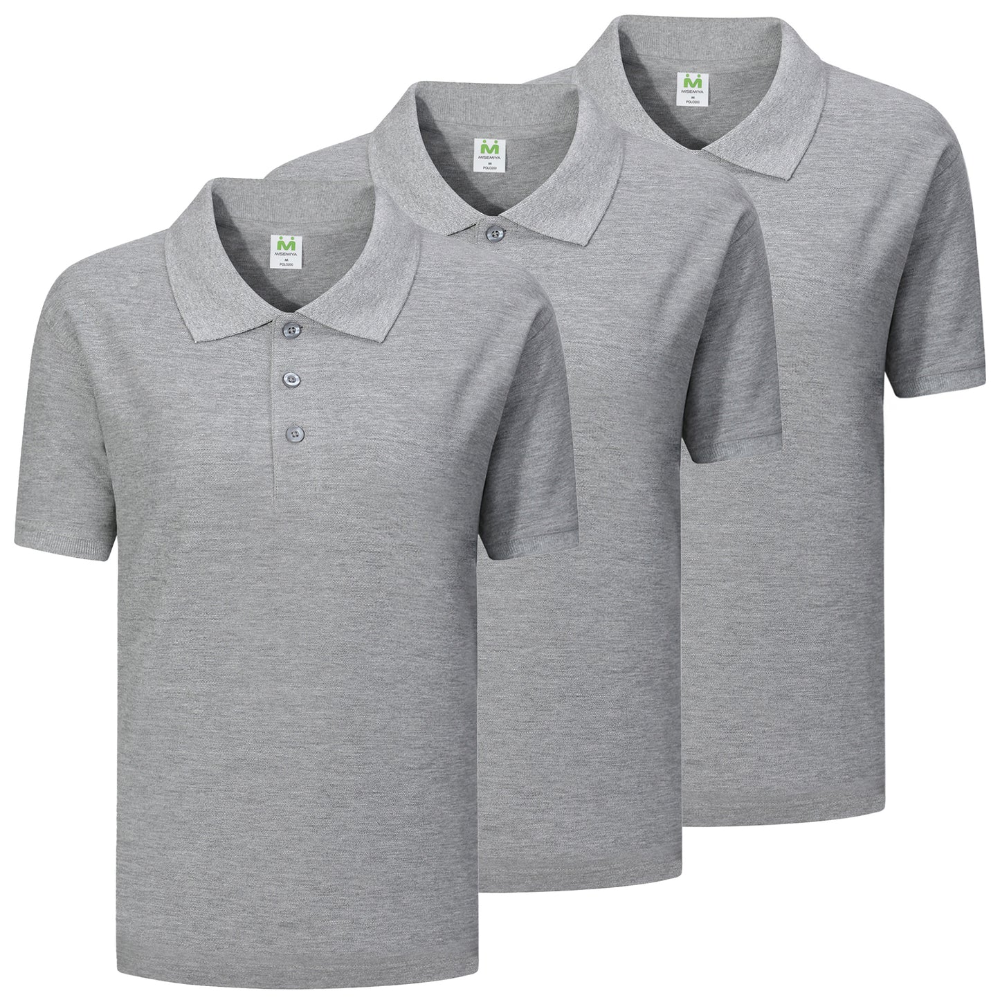 Paquetes de 3 Unidades - POLO UNIFORME LABORAL INDUSTRIAL TALLER MECÁNICO - 3-POLO200 - MISEMIYA Uniformes de Trabajo