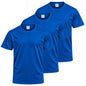 MISEMIYA Camiseta deportiva de hombre de manga corta 100% poliéster – Pack de 3 unidades – TPMNS130
