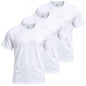 MISEMIYA Camiseta deportiva de hombre de manga corta 100% poliéster – Pack de 3 unidades – TPMNS130