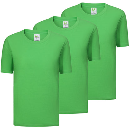 Paquete de 3 Unidades - Camiseta con Mangas Cortas 100% Algodón   3-TS150 - MISEMIYA Uniformes de Trabajo
