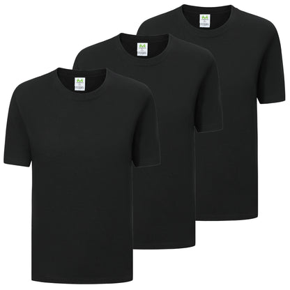 Paquete de 3 Unidades - Camiseta con Mangas Cortas 100% Algodón   3-TS150 - MISEMIYA Uniformes de Trabajo