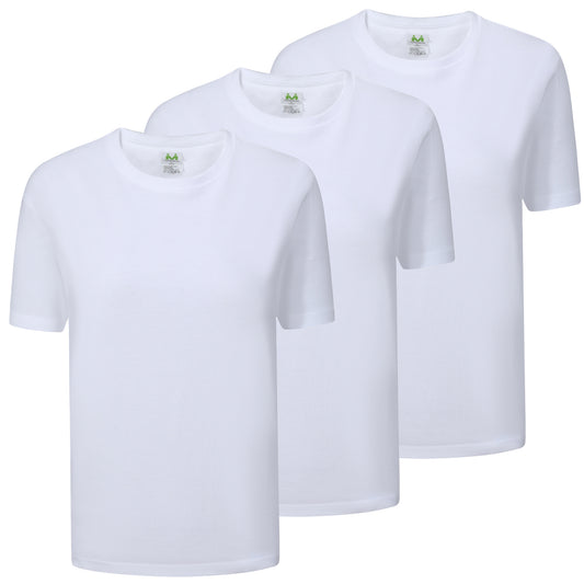 Paquete de 3 Unidades - Camiseta con Mangas Cortas 100% Algodón   3-TS150 - MISEMIYA Uniformes de Trabajo