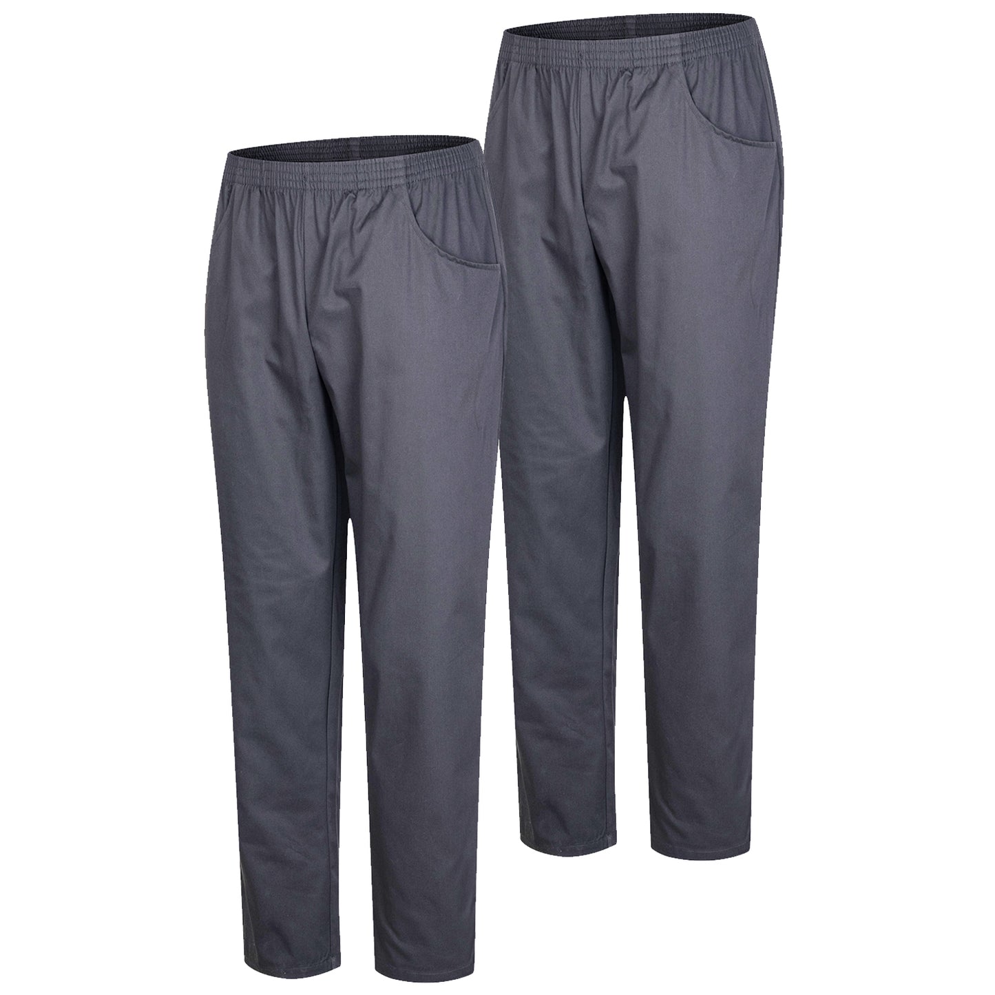 Paquete 2 Unidades - PANTALÓN SANITARIOS UNISEX CINTURA ELÁSTICA  - 2-8312 - MISEMIYA Uniformes de Trabajo