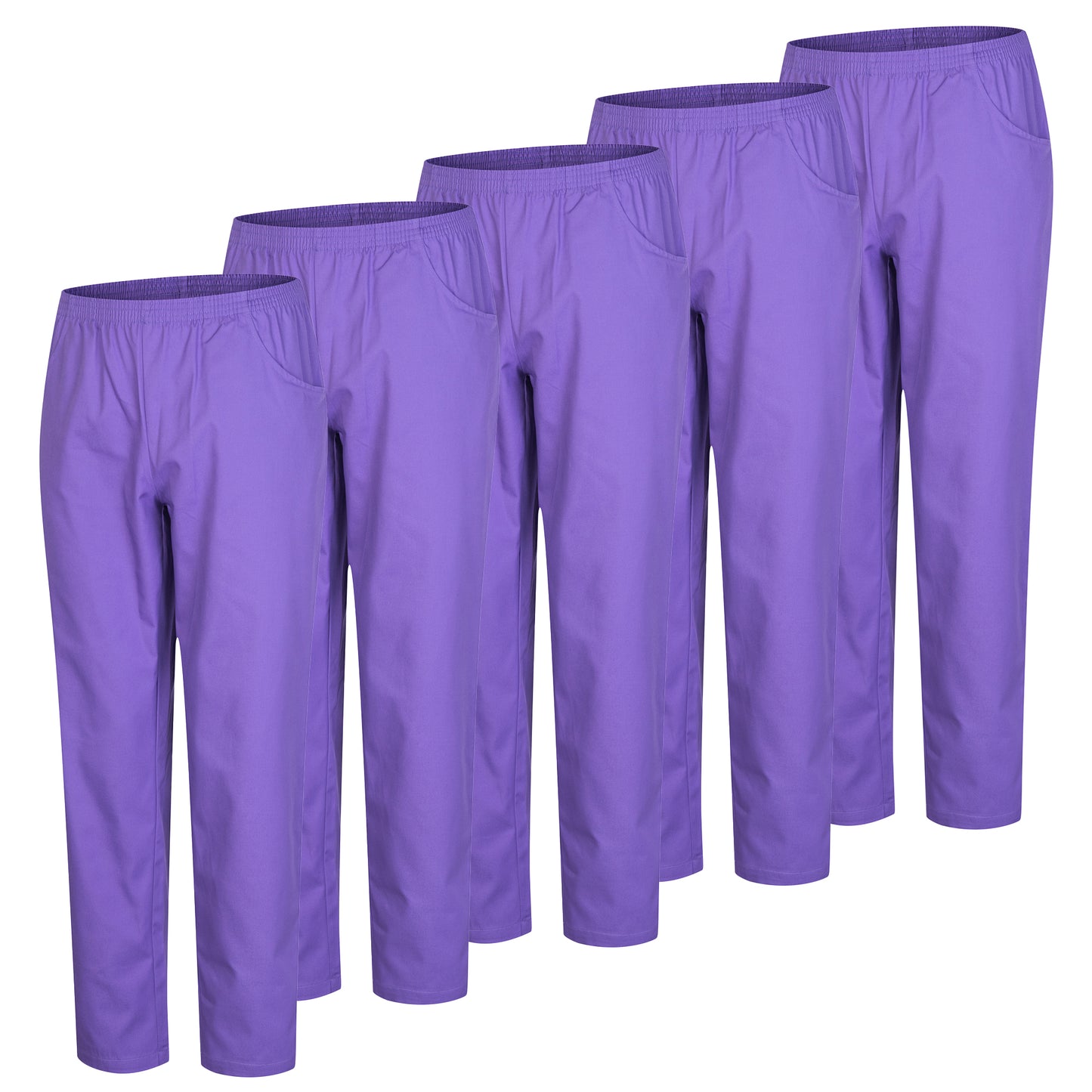 Paquete 5 Unidades  - PANTALÓN SANITARIOS UNISEX CINTURA ELÁSTICA 5-8312 - MISEMIYA Uniformes de Trabajo