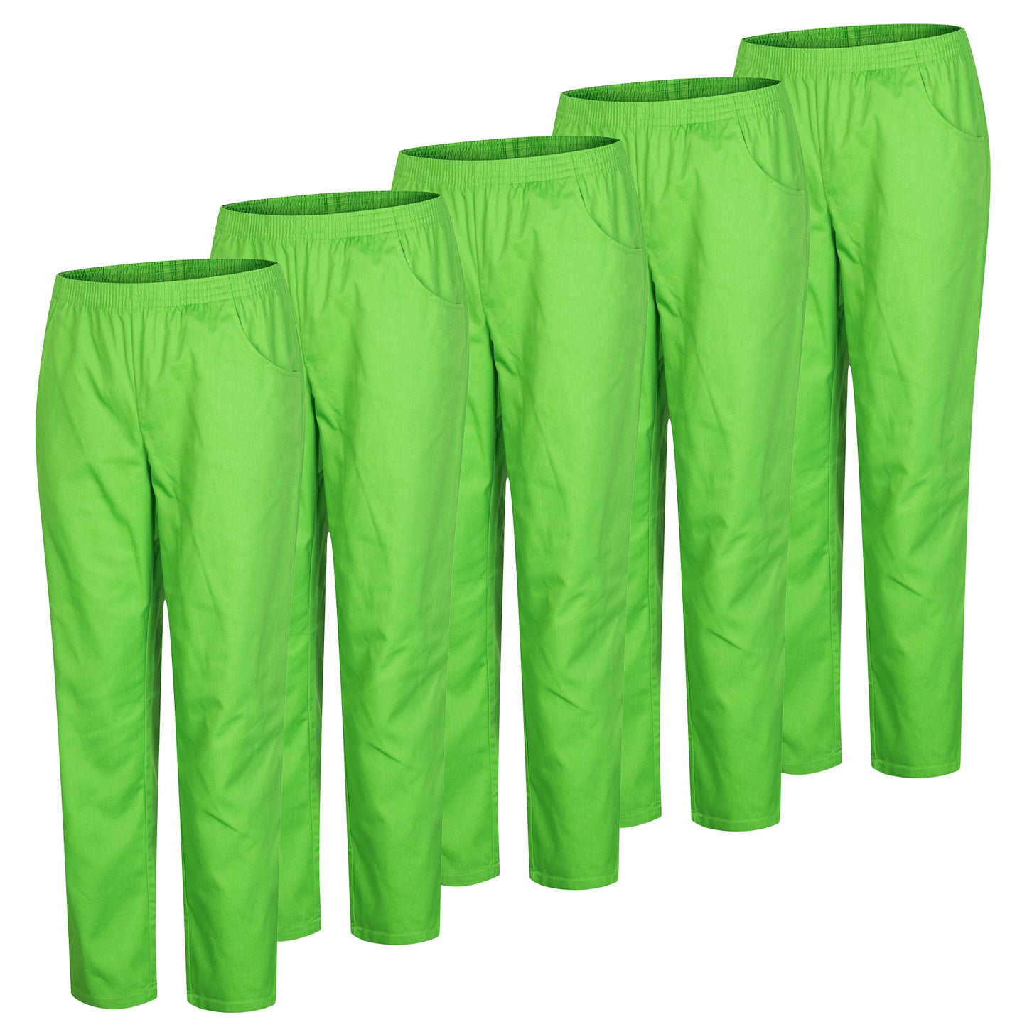 Paquete 5 Unidades  - PANTALÓN SANITARIOS UNISEX CINTURA ELÁSTICA 5-8312 - MISEMIYA Uniformes de Trabajo