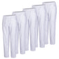 Paquete 5 Unidades  - PANTALÓN SANITARIOS UNISEX CINTURA ELÁSTICA 5-8312 - MISEMIYA Uniformes de Trabajo