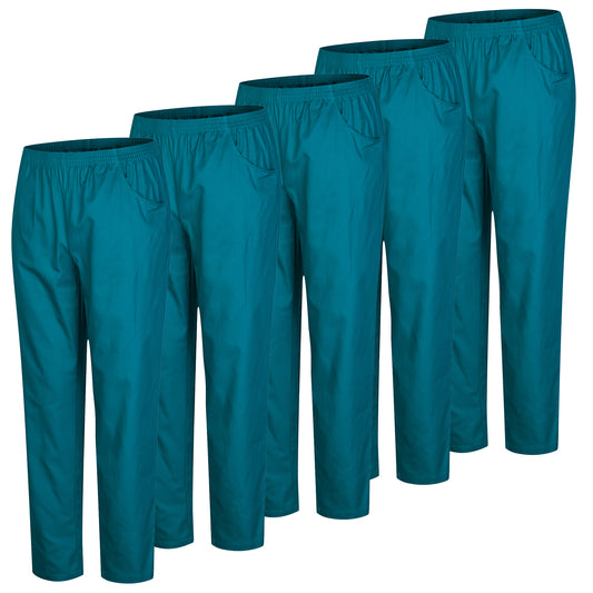 Paquete 5 Unidades  - PANTALÓN SANITARIOS UNISEX CINTURA ELÁSTICA 5-8312 - MISEMIYA Uniformes de Trabajo