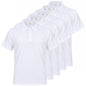 Pack de 5 unidades – Polo deportivo de hombre de manga corta 100% poliéster – 5-PPM130