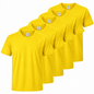 Paquete de 5 Unidades - Camiseta de Verano Ligera con Mangas Cortas 100% Algodón - 5-TS135 - MISEMIYA Uniformes de Trabajo