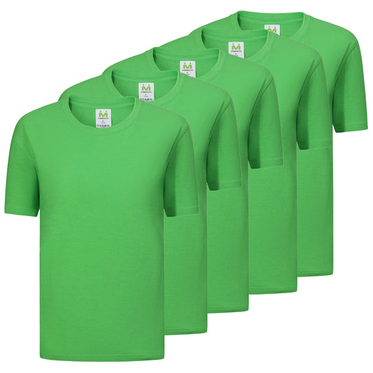 Paquete de 5 Unidades - Camiseta con Mangas Cortas 100% Algodón   5-TS150 - MISEMIYA Uniformes de Trabajo