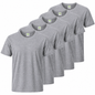 Paquete de 5 Unidades - Camiseta de Verano Ligera con Mangas Cortas 100% Algodón - 5-TS135 - MISEMIYA Uniformes de Trabajo