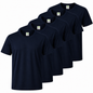 Paquete de 5 Unidades - Camiseta con Mangas Cortas 100% Algodón - 5-TS150 - MISEMIYA Uniformes de Trabajo