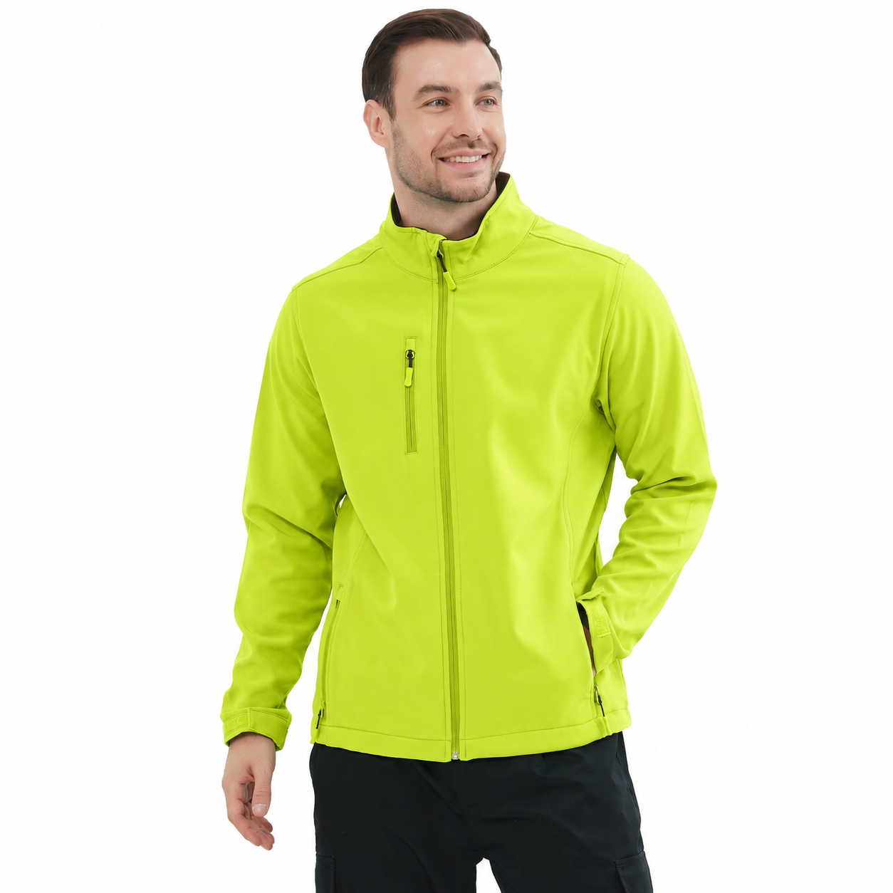 Chaqueta Soft Shell para Hombre 6731 | Cortaviento, Transpirable y Elástica | 280 g/m² - MISEMIYA Uniformes de Trabajo