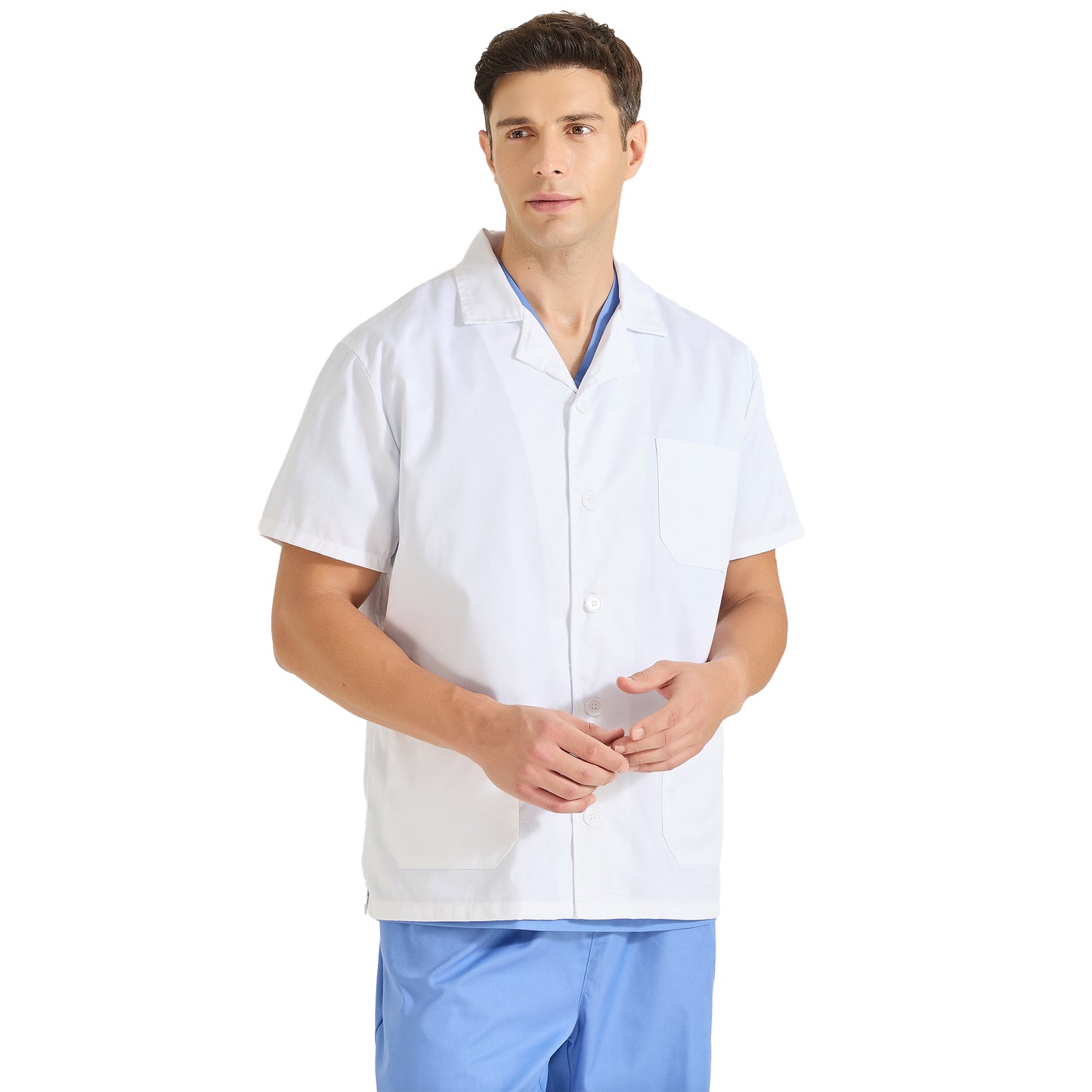 Bata Laboratorio Unisex - Uniforme Sanitario Bata Medicos Bata Farmacia  Ref:8165 - MISEMIYA Vestuario Laboral