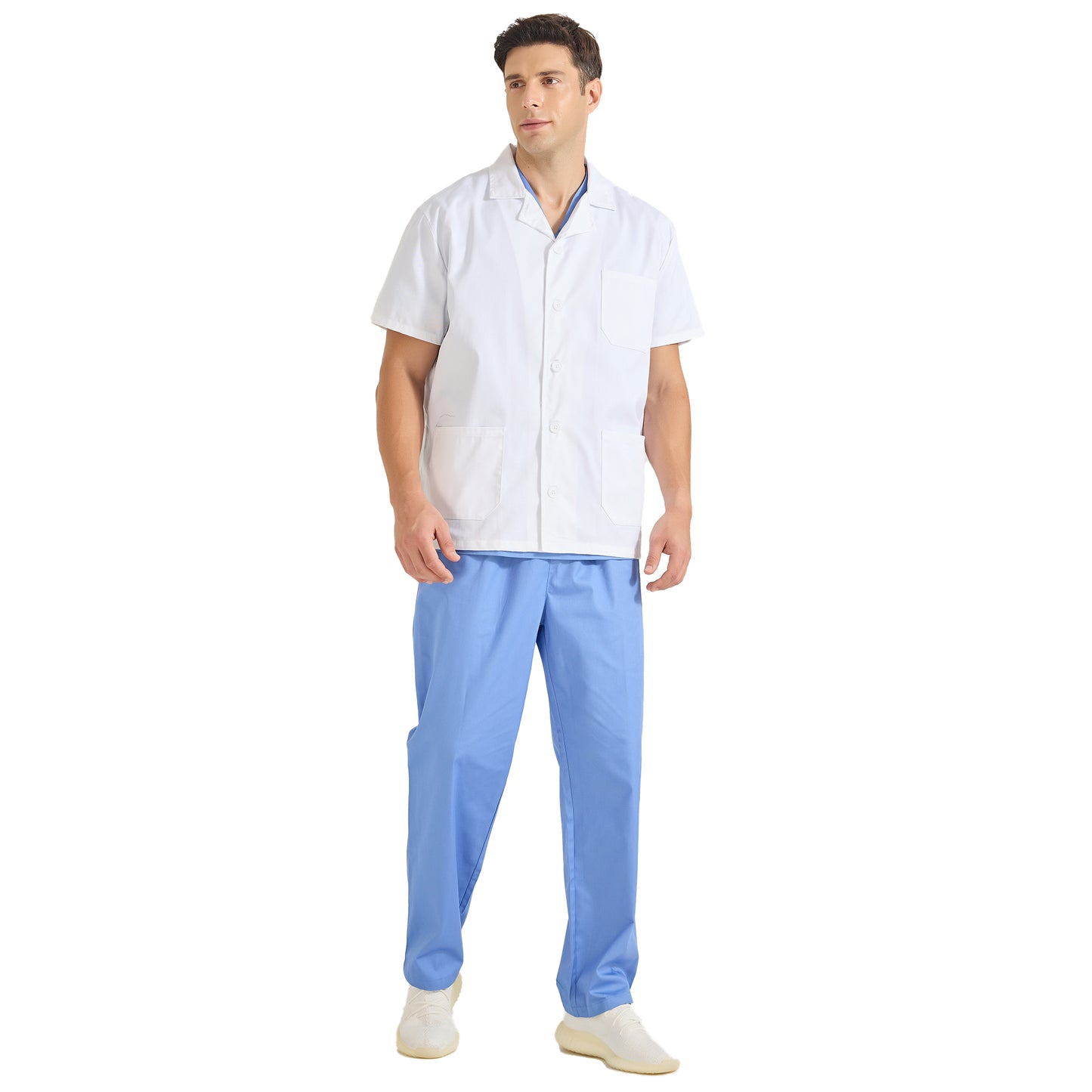 Bata Laboratorio Unisex - Uniforme Sanitario Bata Medicos Bata Farmacia  Ref:8165 - MISEMIYA Vestuario Laboral