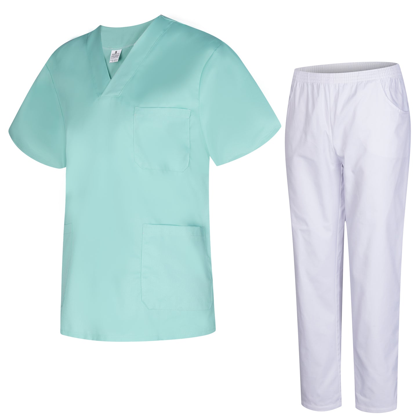 CASACA Y PANTALÓN SANITARIOS UNISEX 817-8312/BLANCO - MISEMIYA Uniformes de Trabajo
