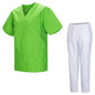 CASACA Y PANTALÓN SANITARIOS UNISEX 817-8312/BLANCO - MISEMIYA Vestuario Laboral