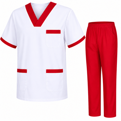 Uniforme Sanitario Unisex 8171-8312 | Casaca y Pantalón Médico para Enfermeros, Clínicas y Hospitales | MISEMIYA - MISEMIYA Uniformes de Trabajo