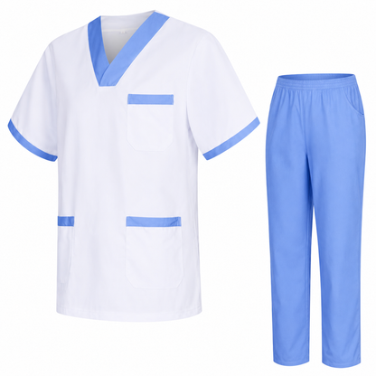 Uniforme Sanitario Unisex 8171-8312 | Casaca y Pantalón Médico para Enfermeros, Clínicas y Hospitales | MISEMIYA - MISEMIYA Uniformes de Trabajo
