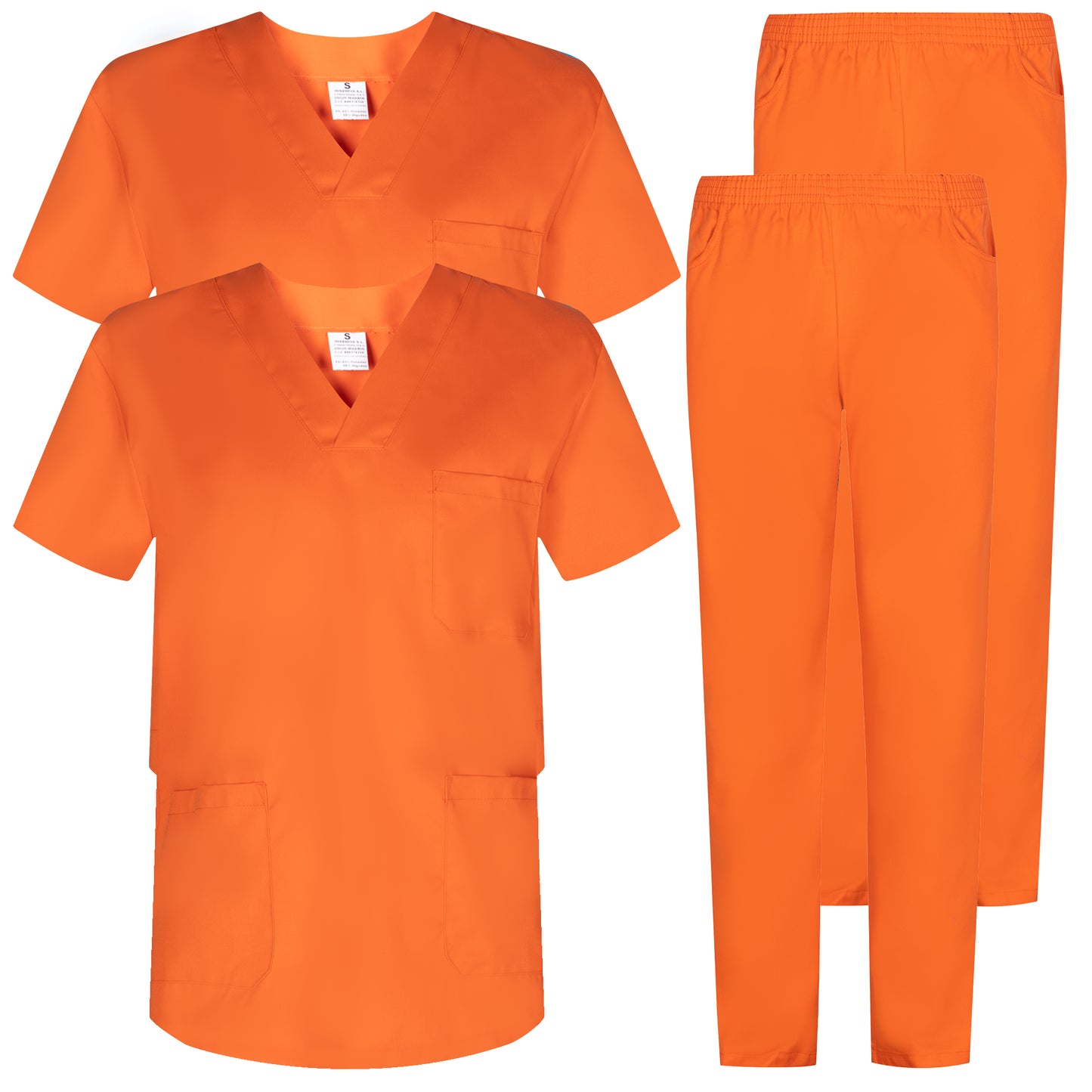 Paquete de 2 conjuntos  - CASACA Y PANTALÓN SANITARIOS UNISEX 2-817-8312 - MISEMIYA Uniformes de Trabajo
