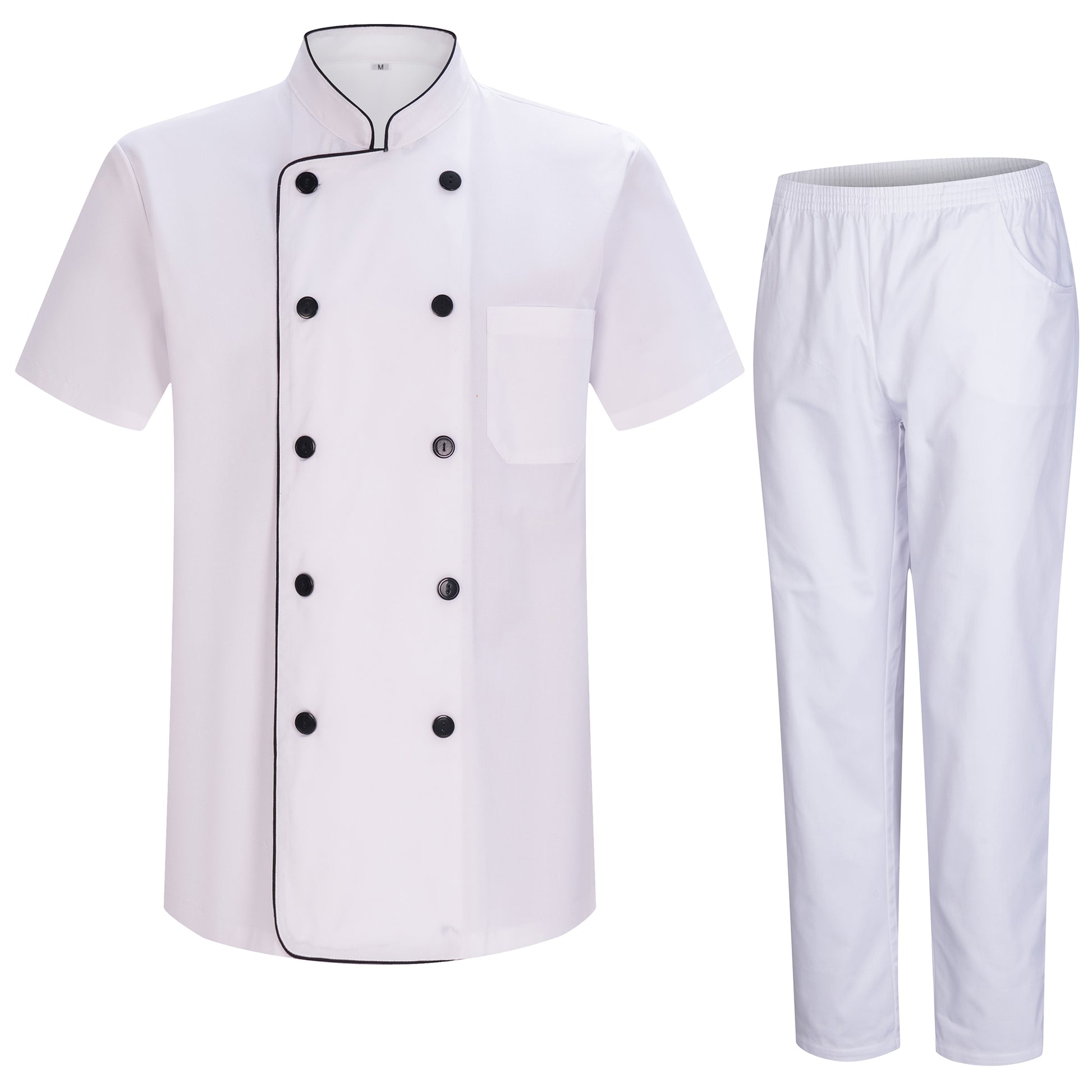 Chaqueta y Pantalon Cocinero Hombre - 8421B-8312 - MISEMIYA Uniformes de Trabajo
