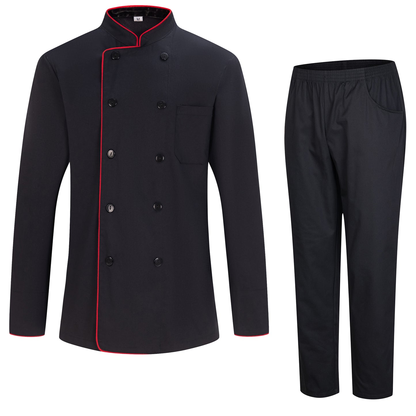 Chaqueta y Pantalon Cocinero Hombre - 842B-8312 - MISEMIYA Uniformes de Trabajo