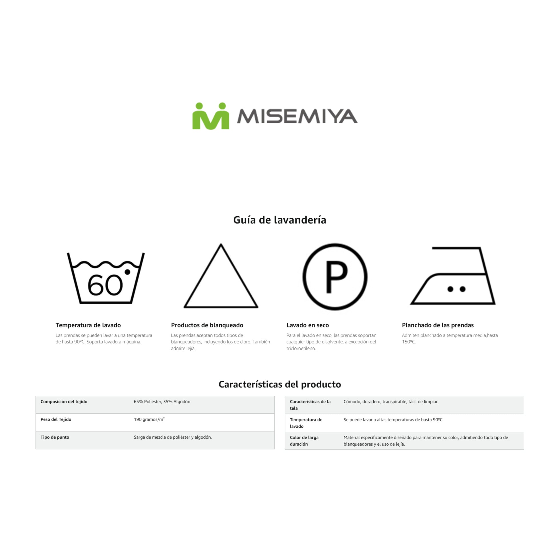 Pack 2 Unidades - Chaqueta Cocinero Hombre - 8421 - MISEMIYA Uniformes de Trabajo
