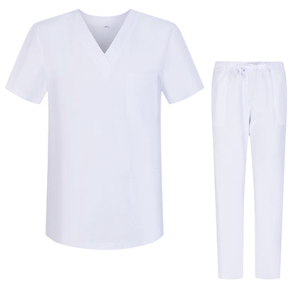 Pijama Sanitario (Antilejía y No Destiñe) Conjuntos Uniformes Sanitarios Unisex - Uniformes Medicos 6801-6802