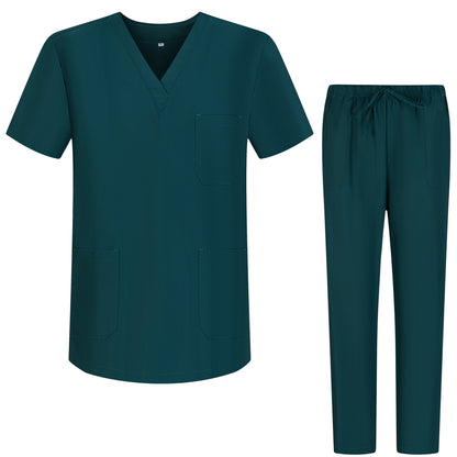 Pijama Sanitario (Antilejía y No Destiñe) Conjuntos Uniformes Sanitarios Unisex - Uniformes Medicos 6801-6802
